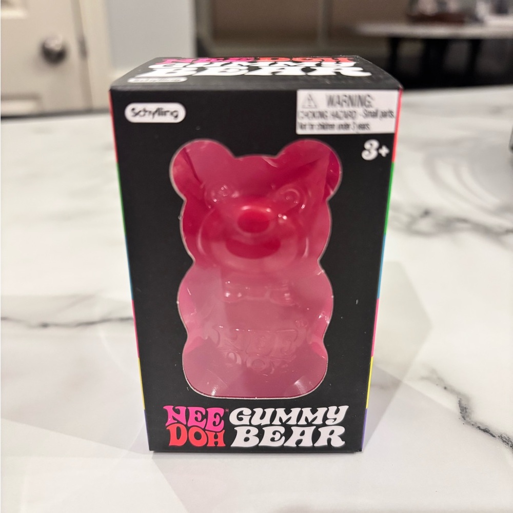 Schylling Nee Doh Gummy Bear - Pink